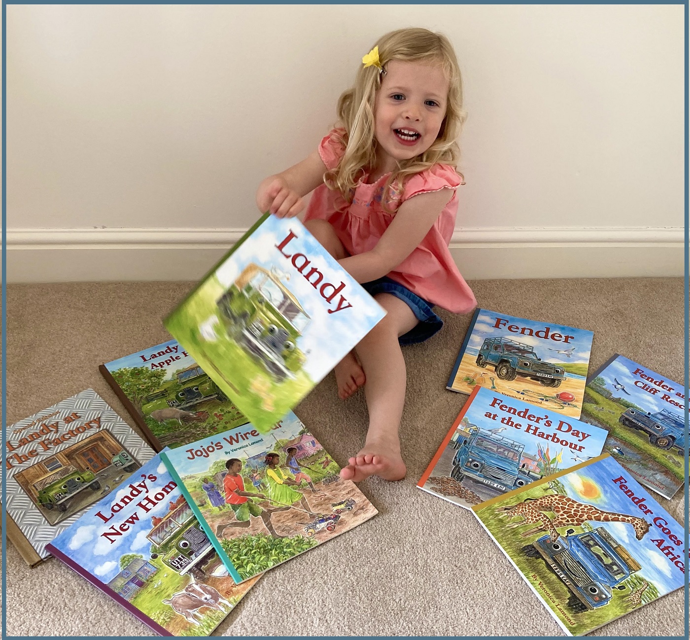 India with her books 2 for FB