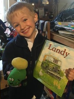 This image has an empty alt attribute; its file name is georginas-son-on-world-book-day-1.jpg